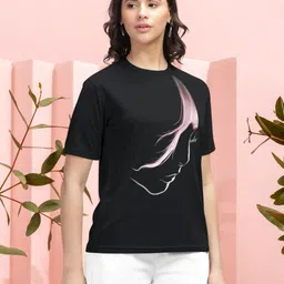 HELLCAT Women Printed T-shirt image 3