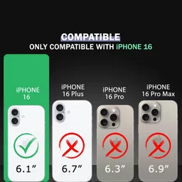 Luxury Kase Quirky Printed iPhone 16 Back Case Mobile Accessories image 3