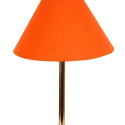 Devansh Orange Wood Contemporary Frusturical Shaped Table Lamp-picture-35