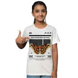 TeeSlix Unisex White Tshirts image 3