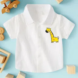 Xsole Boys Printed Spread Collar Casual Shirt-picture-57