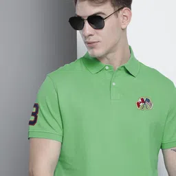 MERRIMENT Men Polo Collar T-shirt-image-19