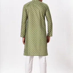 Anouk Men Olive Kurtas image 5