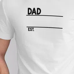 Seekbuylove Men Bio Finish Typography Printed Pure Cotton T-shirt image 5