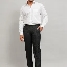 BLUEBIRD Men Smart Easy Wash Trousers-picture-21