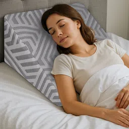 Ortho Memory Foam Wedge Pillow - Grey-image-35