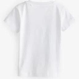 Pink Angel Kids Typography Printed Cotton T-shirt image 3