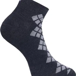 SOXVIEW Women Pack of 3 Multi Color Striped Casual Cotton Solid Ankle Length Socks image 4