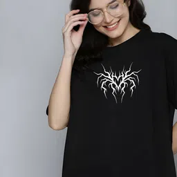 Moda Rapido Women Drop-Shoulder Sleeves T-shirt-picture-32