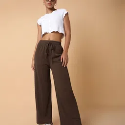 SHOWOFFFF Women Comfort Slim Fit Trousers-picture-41