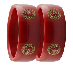 Vidhya Kangan Women Red Bangle-picture-13