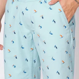 Mast & Harbour Men Printed Slim Fit Shorts image 5