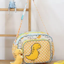 ROSADA Kids Dinosaur Printed With Toy Hanging Baby Diaper Bag-image-68