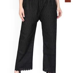 MIXFIT Women Pack Of 2 Cotton Trousers-image-13