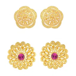 VIVASTRI Women Gold-Plated Alloy Earrings-picture-10