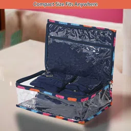 Aura Blue Set of 2 Regular Jewellery Organiser Organisers image 4