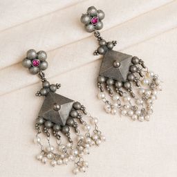 TEEJH Contemporary Drop Earrings-picture-48