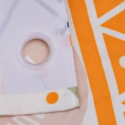 Aura White & Black Set of 2 Geometric Door image 2