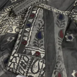 Meena Bazaar Printed Unstitched Dress Material-image-89