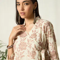 Bandia Bandia Floral Printed Tunic With Trousers Co-Ords image 2