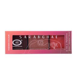 Fashion Colour Saranghae 3 In 1 Long Lasting High Lighter, Contour And Blusher - HBCS01-picture-47