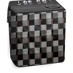 The Furnishing Tree Yellow PVC Washing Machine Covers-picture-42