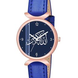 CSAMON Women Analogue Watch C37RG Islamic NUM06 BLU L W-picture-37