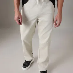 Banana Club Men Comfort Drawstring Cotton Jeans-image-0