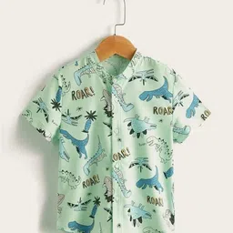 YK Boys Modern Printed Casual Shirt-image-88