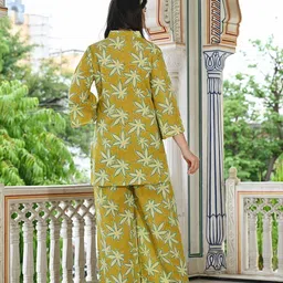 ARUWA FASHION Printed Pure Cotton Tunic & Trousers Co-Ords image 4
