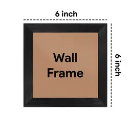 Indigifts Brown & White Printed Buddha  Poster Frame image 5