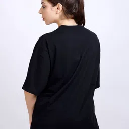 MX Miazi Xchange Women Printed High Neck Applique T-shirt image 3