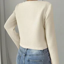 LULU & SKY Women Open Front Jacket image 2