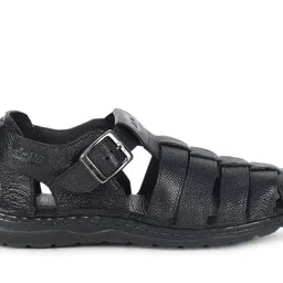 AMBLIN FOREVER Men Leather Comfort Shoe-Style Sandals image 4