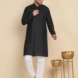 KRAFT INDIA Men Solid Festive Straight Kurta-picture-26