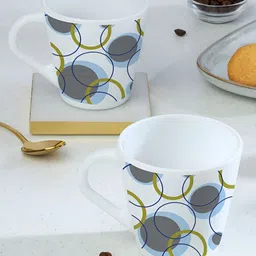 Larah by BOROSIL White Opalware Mugs Set of Cups and Mugs-image-73