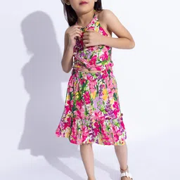 taffykids Girls Printed Top with Skirt-picture-35