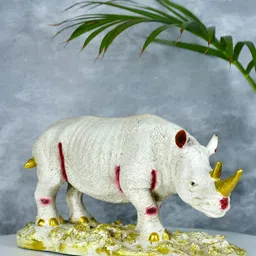 Sowpeace White Rhino Showpiece-image-14