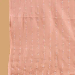 Indo Era Floral Printed Straight Mirror Work Kurta with Trousers & Dupatta image 2