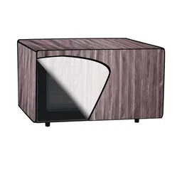 the furnishing tree PVC Waterproof Microwave Oven Cover Compatible for LG 20 L Solo MS2021CW Wooden image 4