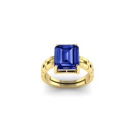 RRVGEM Blue Sapphire 5.00 Ratti Ring-picture-35