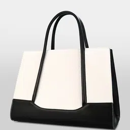 itti Textured PU Oversized Structured Handheld Bag image 2