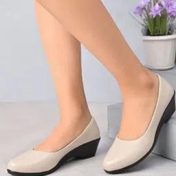 XE Looks PU Wedge Pumps-picture-21