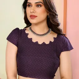 MAHALASA Floral Pure Georgette Handloom Saree image 4