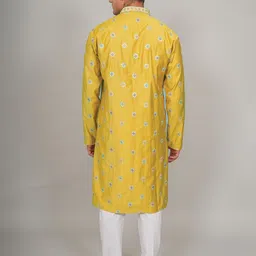 Bluesaanchi Handcrafted Cotton Kurta Pajama Set for Men image 4