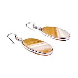 AAR Jewels Rhodium-Plated German Silver Tourmaline Drop Earrings-picture-32