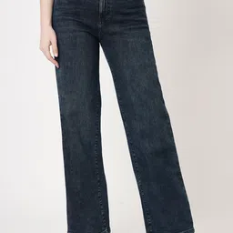 Kraus Jeans Women Wide Leg High-Rise Light Fade Jeans-picture-39