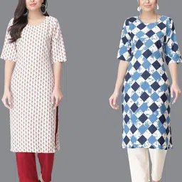 Ethnic basket Women Multi Kurtas-picture-29