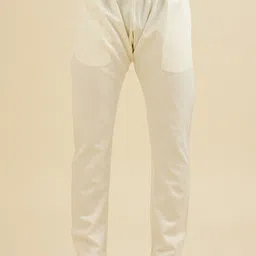 Manyavar Men Ethnic Motifs Embroidered Regular Sequinned Kurta with Pyjamas image 3