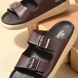 GWALK Men Brown Sandals-image-61